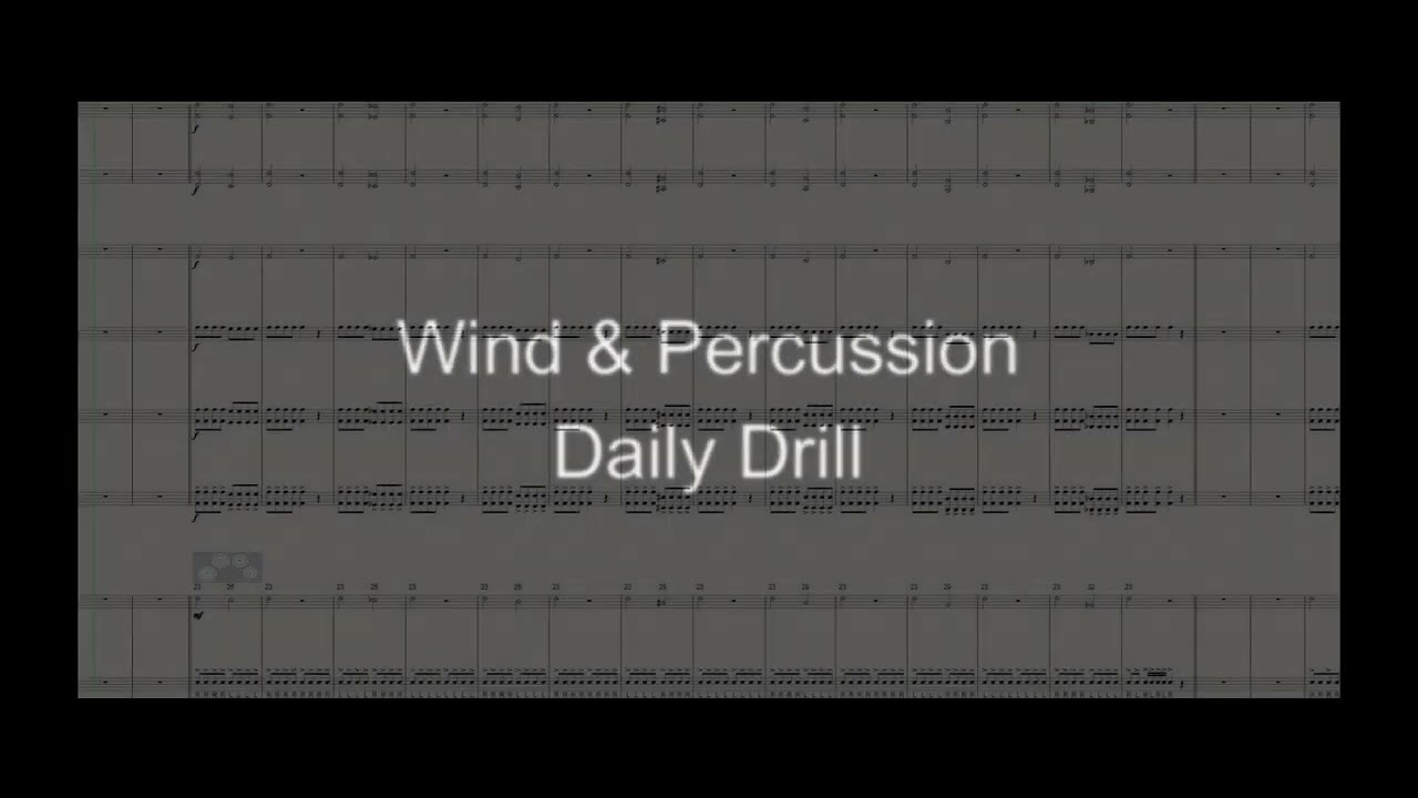 PSfBD - Band Directors!!! Engage Your Percussion Section During Daily Drill!
