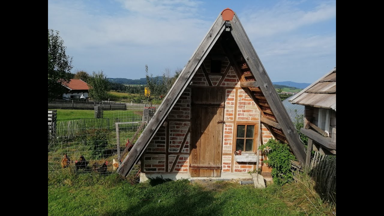 H&uuml;hnerhaus bauen aus alt und neu