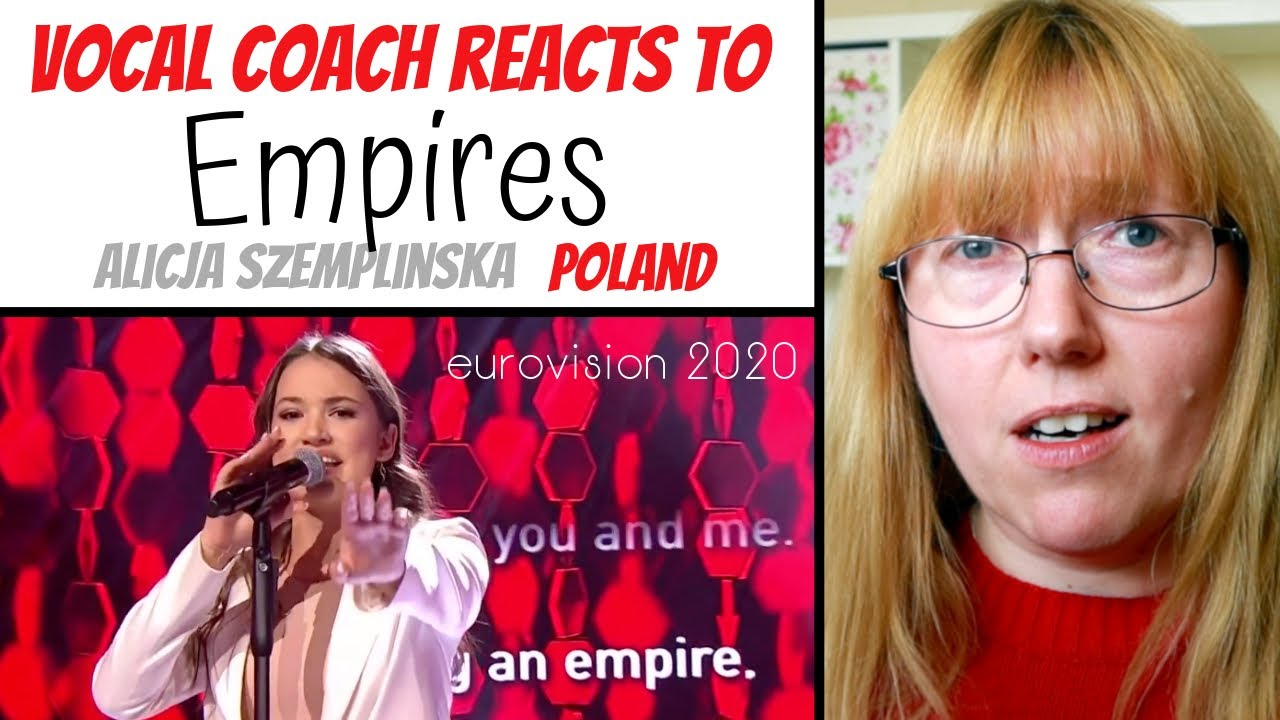 Vocal Coach Reacts to Alicja Szemplińska 'Empires' Poland Eurovision 2020
