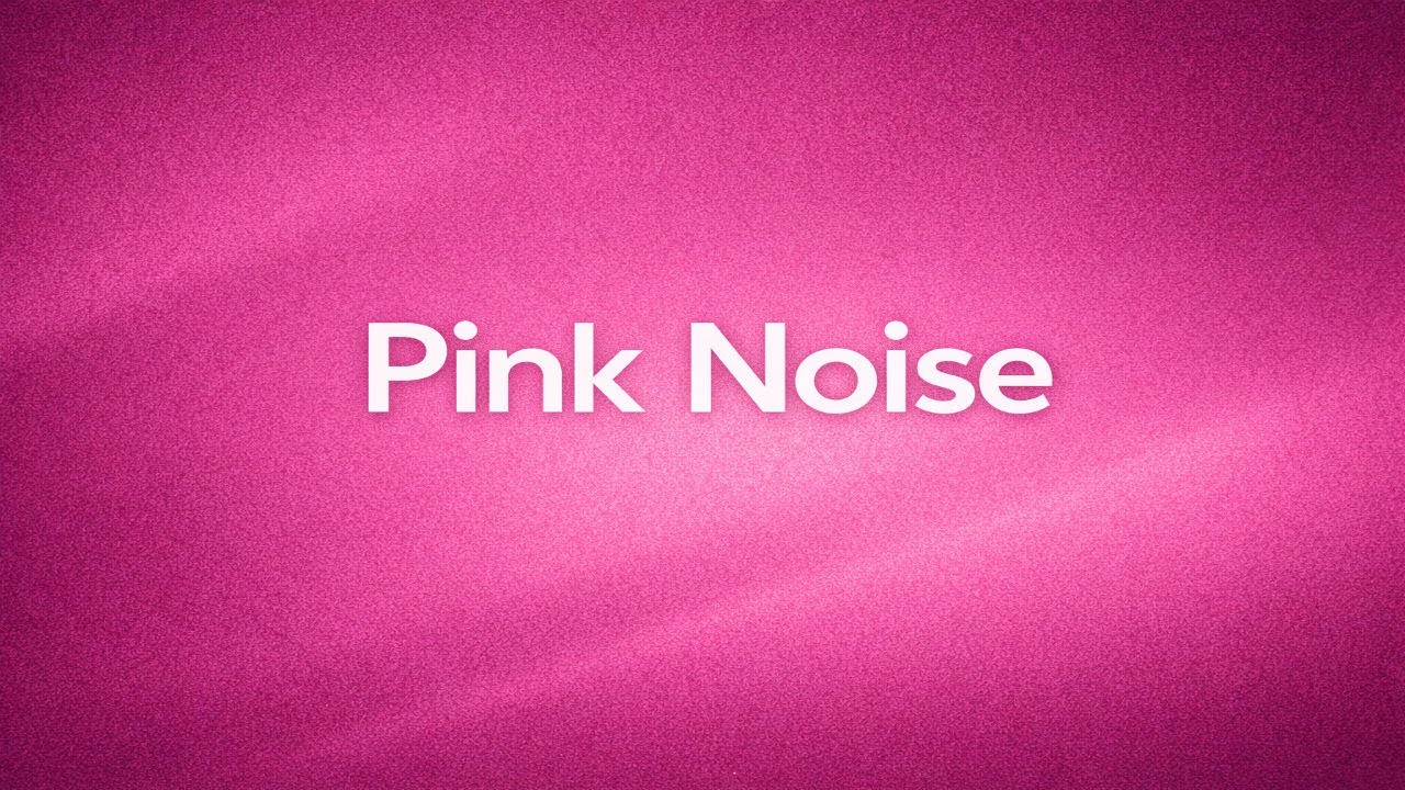 Pink Noise for Deep Sleep & Focus | 8 Hours