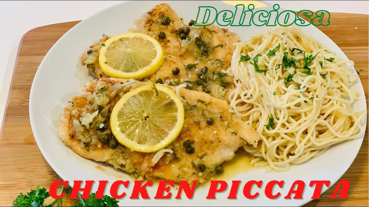 Chicken Piccata | Pollo Piccata receta facil