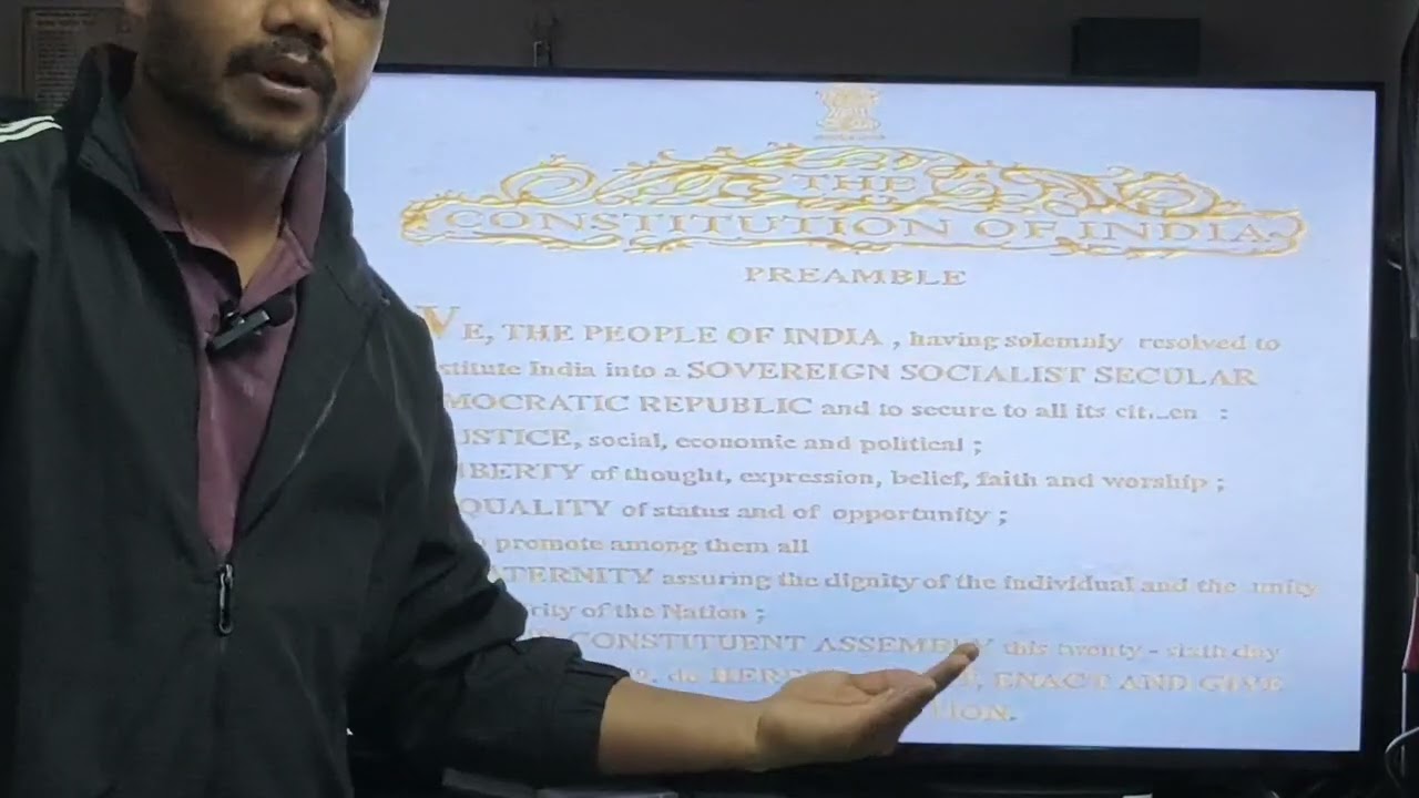 Preamble explained #aadivasi oriya