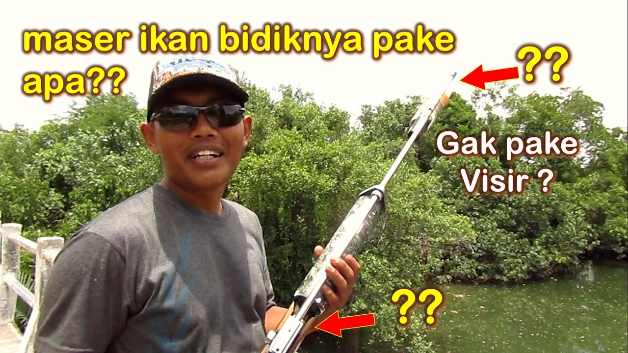 PASER MANIA | ANEH!!! MASER IKAN GAK PAKAI ALAT BIDIK (VISIR / RED DOT / TELE), TAPI KENA TERUS