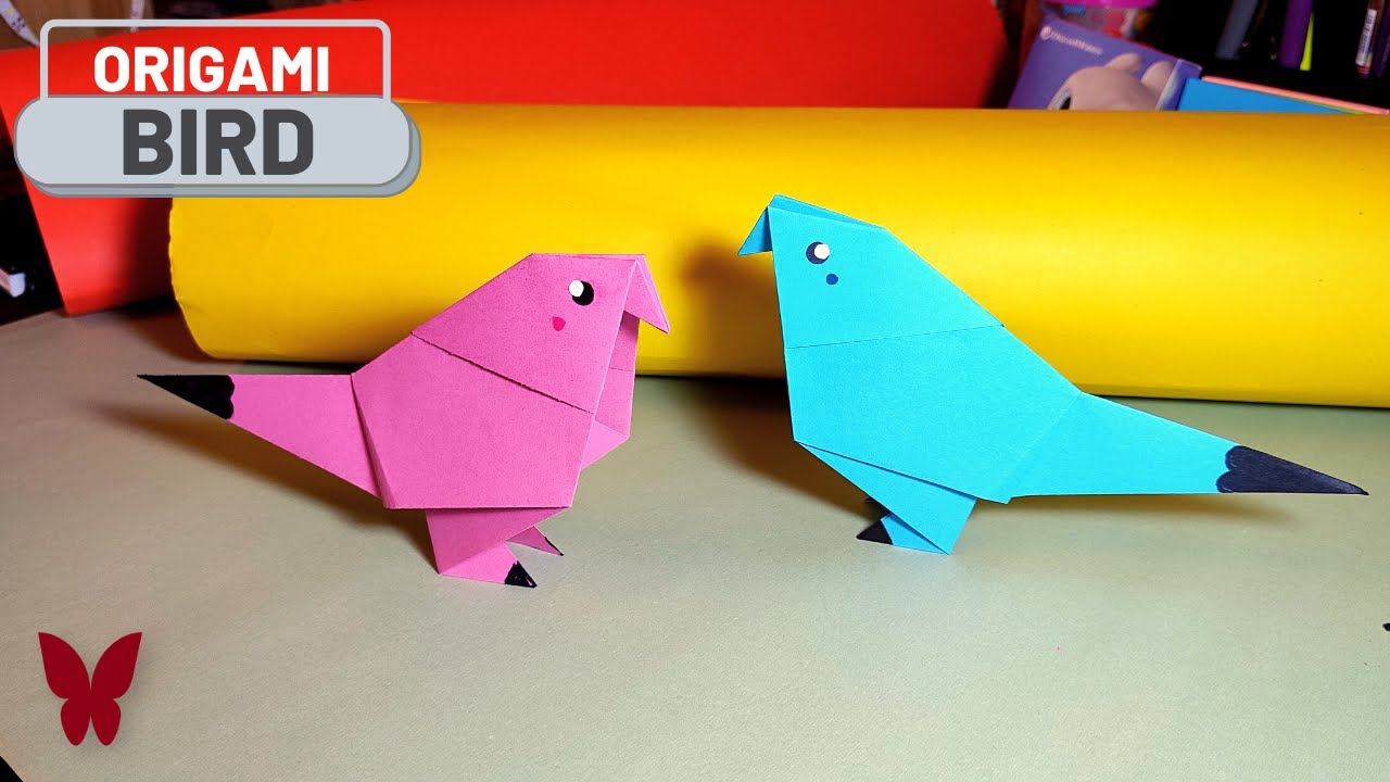 How to make Origami Bird | Easy Origami Bird | Animals Origami