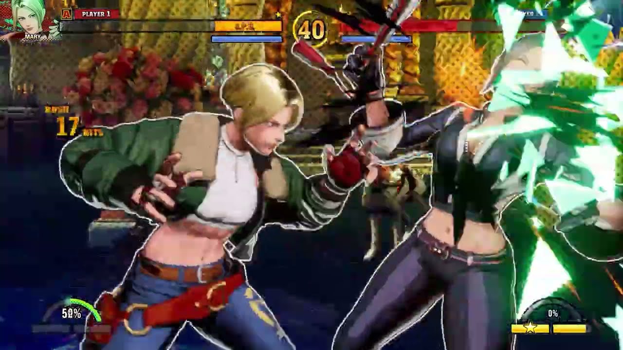 ⭐ BLUE MARY vs MAI 🔥 4K | Fatal Fury: City of the Wolves #BlueMary #FatalFury #CotW #SNK #SWC2026 