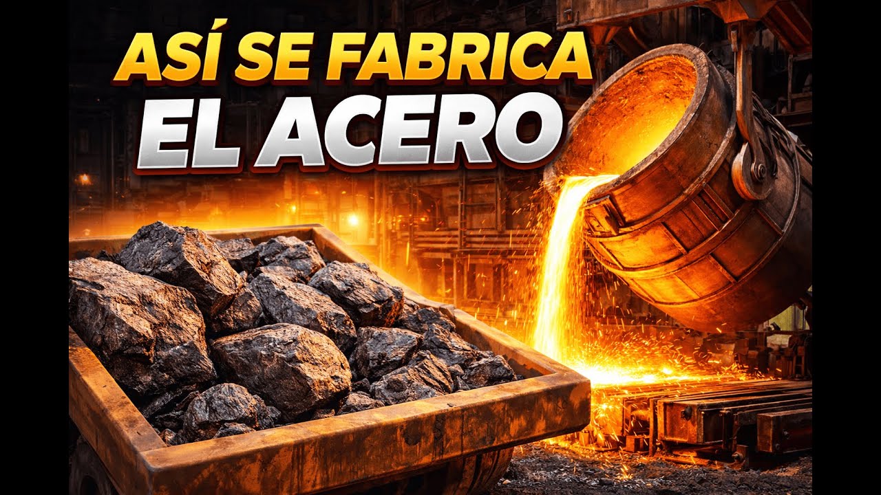 Así crea el ACERO que sostiene ciudades