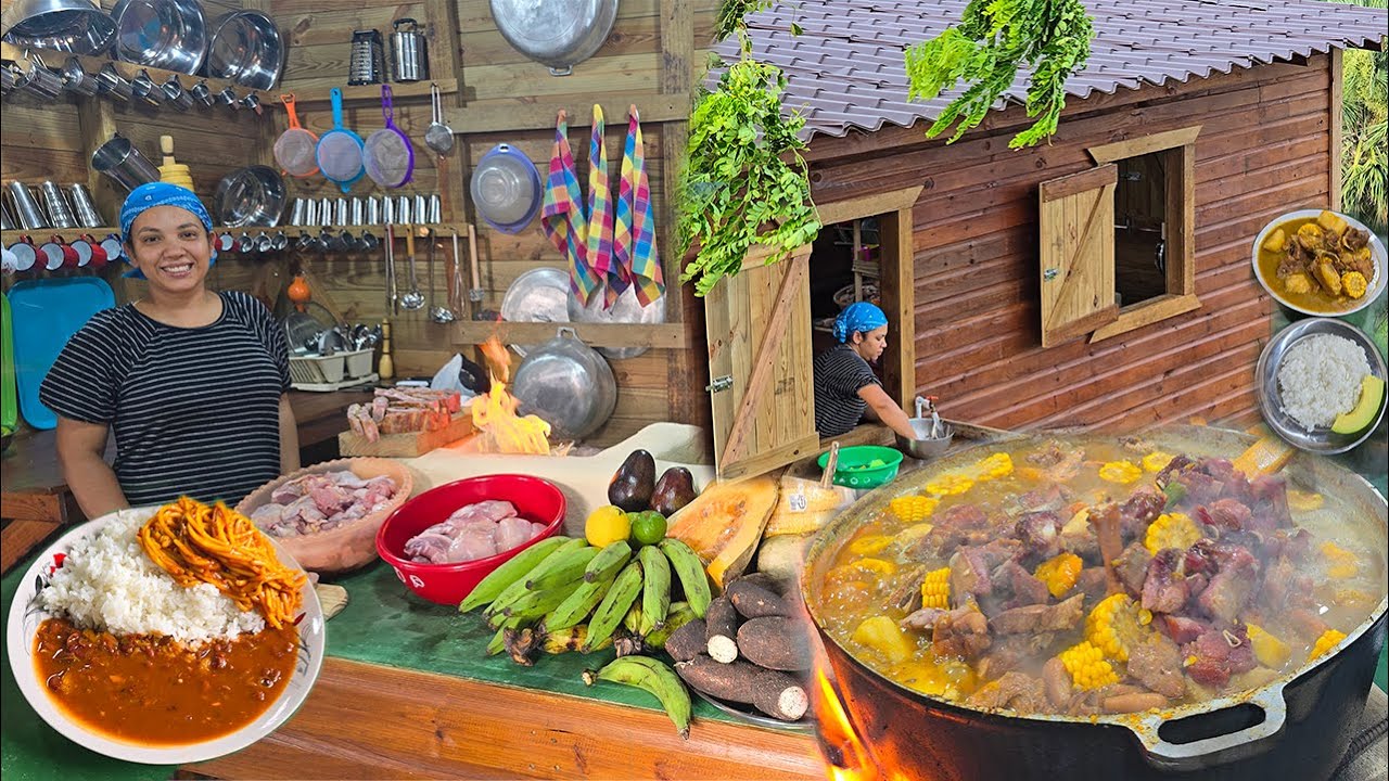 YULI PRESENTA SU NUEVA COCINA para comida típica. LA VIDA EN EL CAMPO