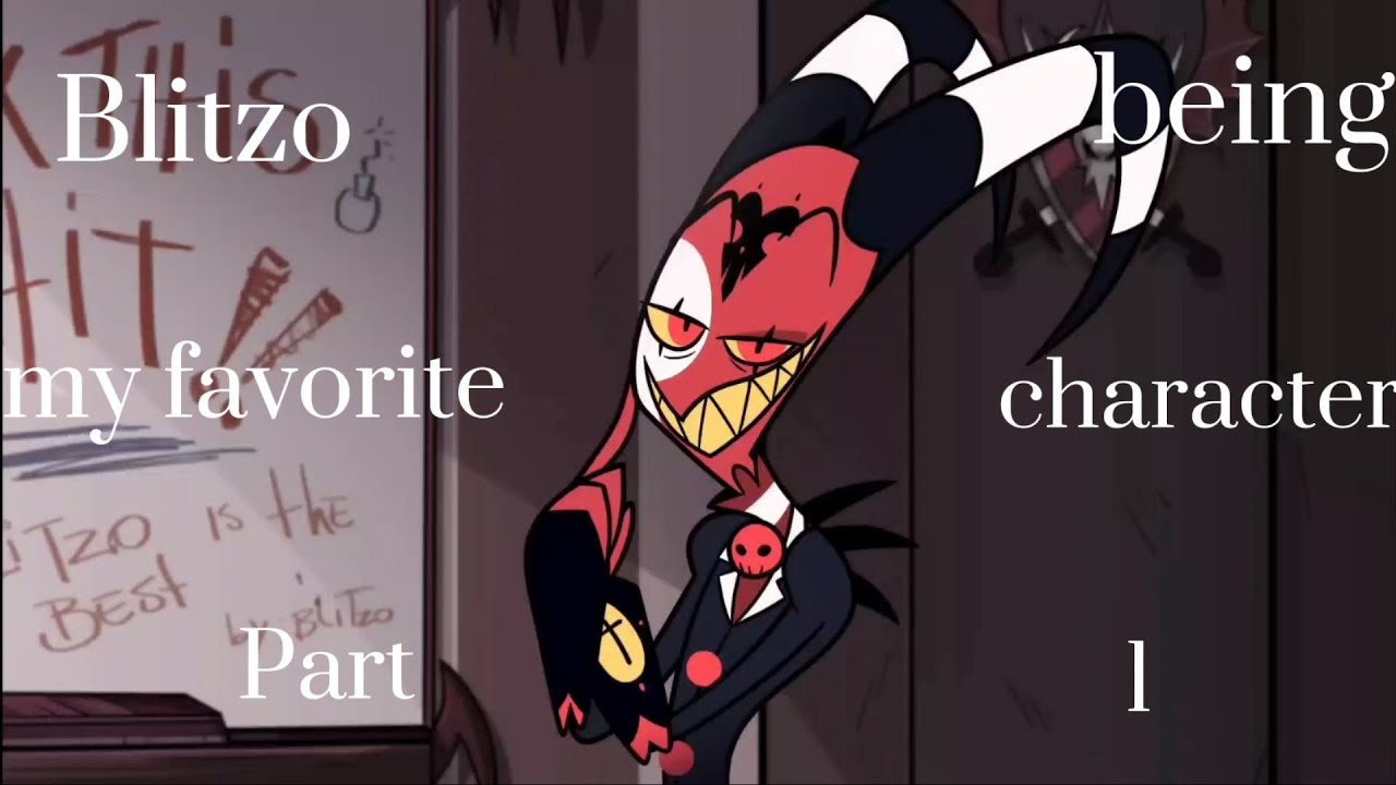 Blitz&oslash; being my favorite character in Helluva Boss
