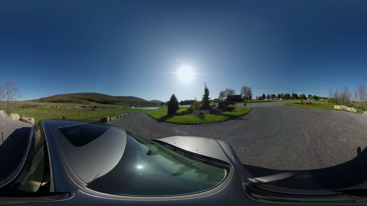 Car ride in Pennsylvania 2022 in 8K (Kandao Qoocam sample)