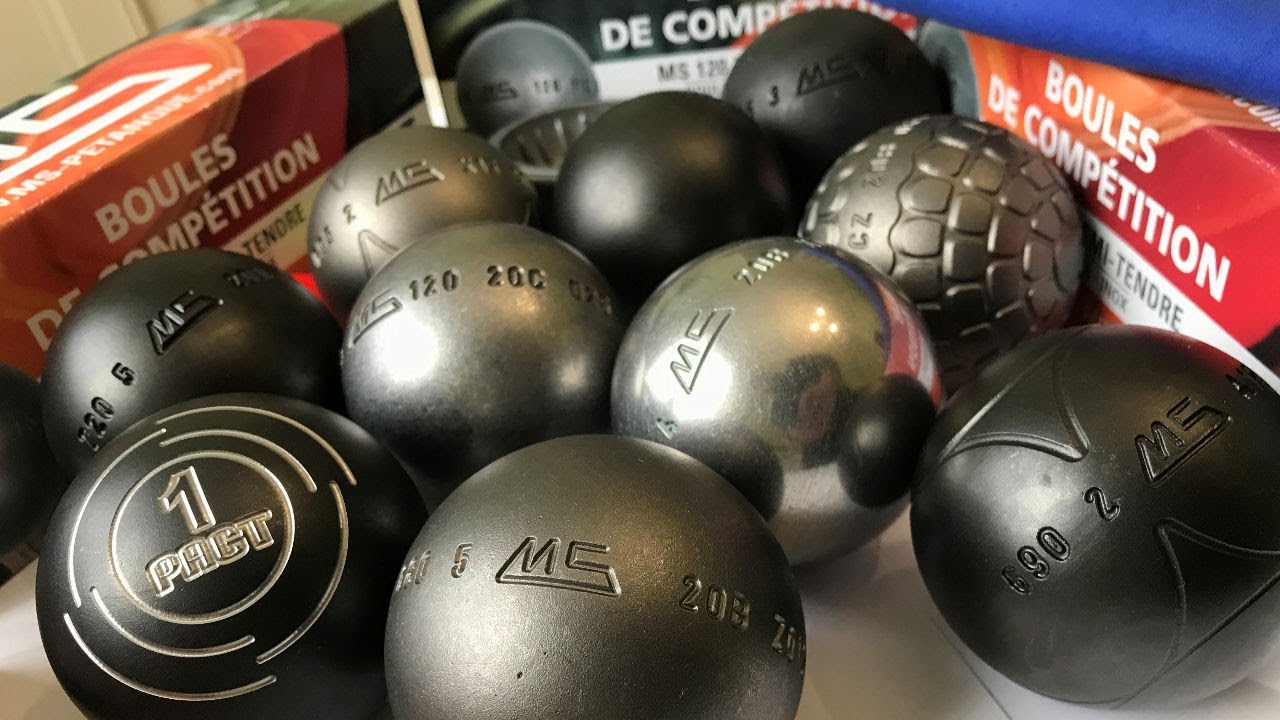 Boules de pétanque compétition, la gamme MS avec technologie Anti-Rebond