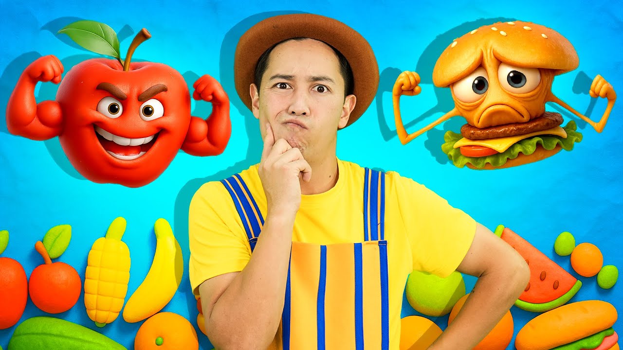 Healthy or Junk Food ? 🍎🍔 +MORE | Funny Kids Songs & Nursery Rhymes | Tigi Boo