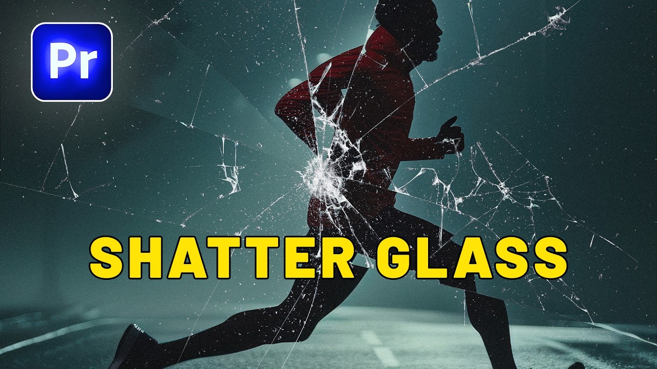 5 переходов SHATTER GLASS в Adobe Premiere Pro