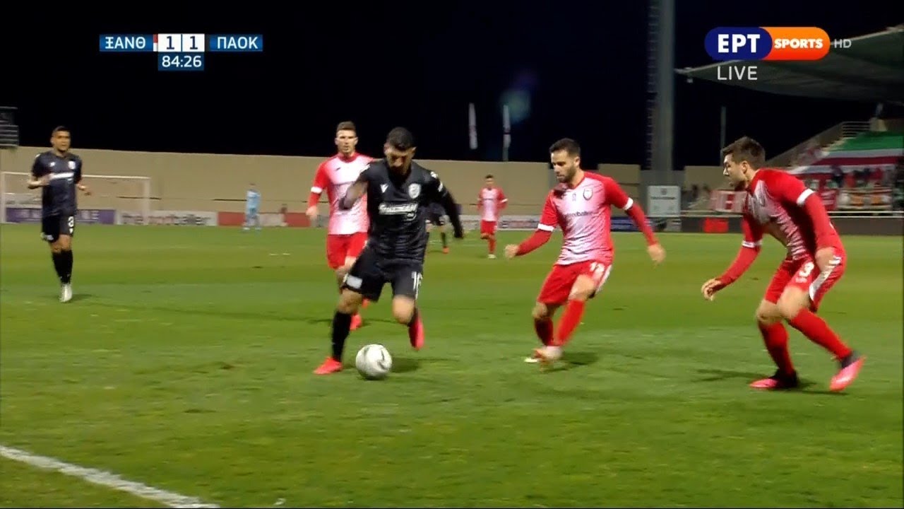 ⚽️ Ξάνθη - ΠΑΟΚ 1-1 Στιγμιότυπα (SL) 26η αγ. (1.3.2020)