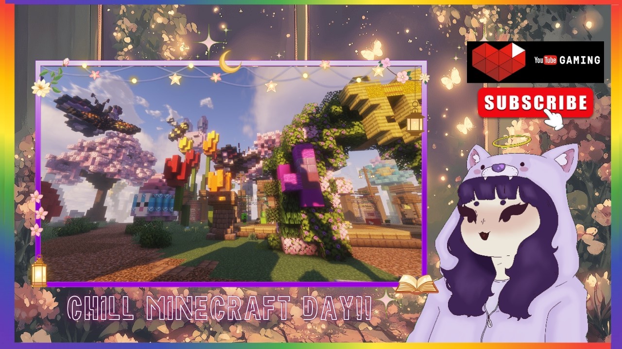 🦋Chill Minecraft, with my Duo Mantis!!🦋