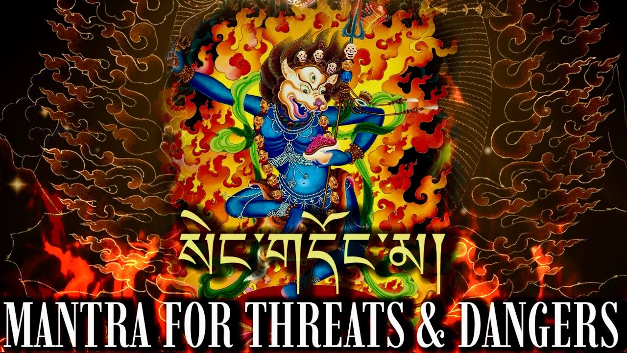 ☸Mantra For Threats & Danger(Lion-Faced Dakini Mantra)