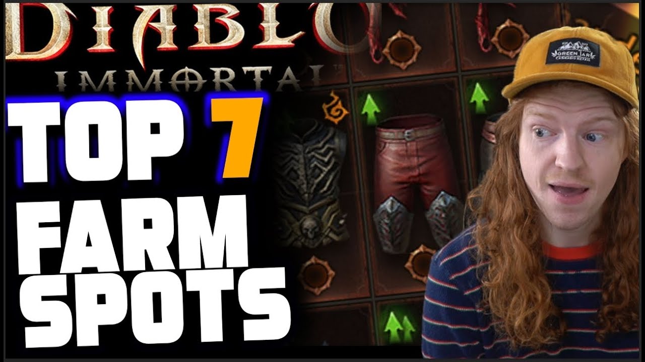 Top 8 BEST Legendary Item FARMING SPOTS | Diablo Immortal