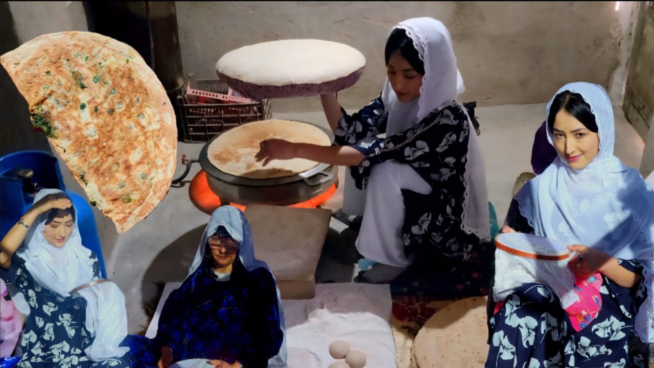 Organic Afghanistan Village Life | Traditional Homemade Pirki | Simple Rural Cooking