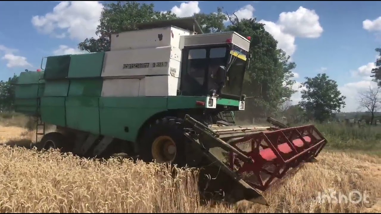 @23.07.2022 уборка пшениці FORTSCHRITT E 516🇺🇦🇺🇦🇺🇦