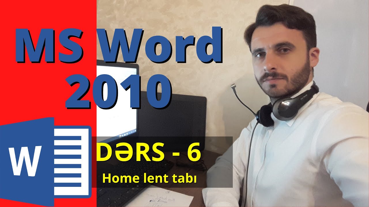 MS WORD dərs-6, Home lent tabı