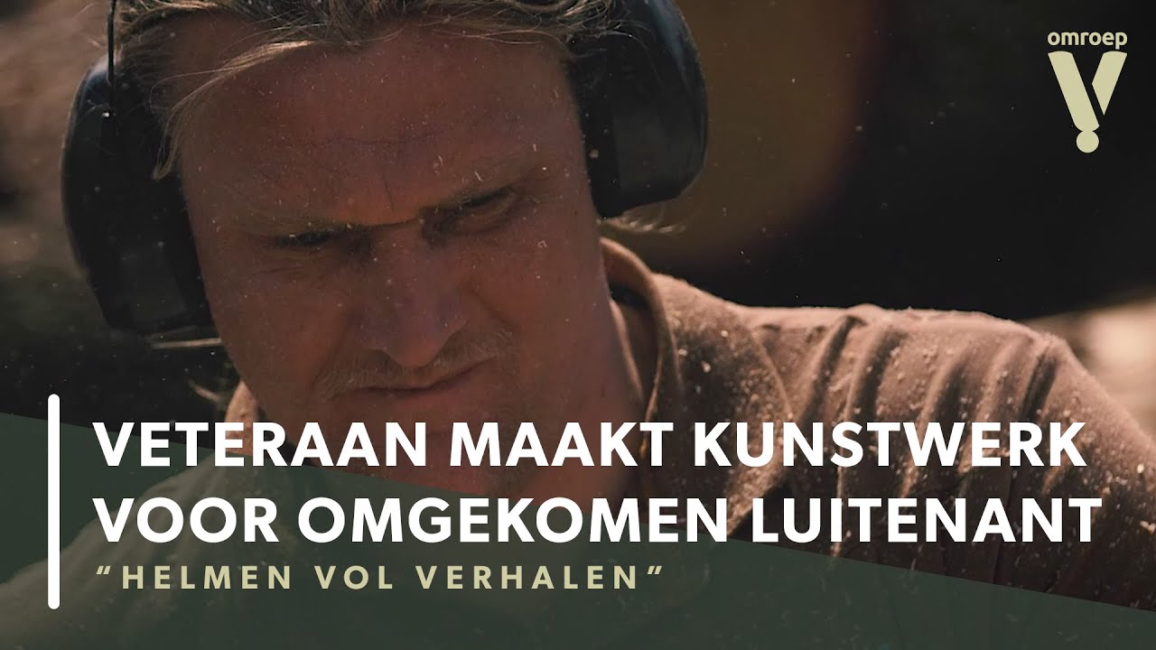 JELMER ZWAAN MAAKT KUNSTWERK VOOR ZIJN GESNEUVELDE LUITENANT TOM KRIST | Helmen Vol Verhalen
