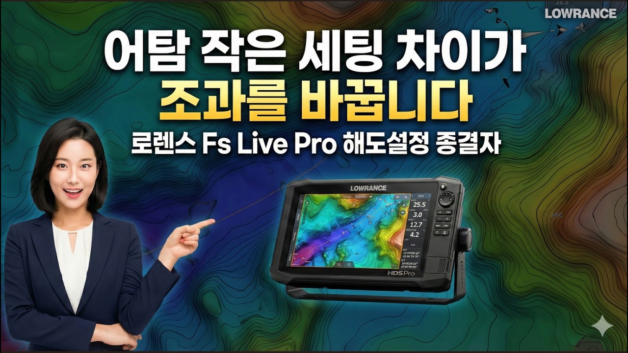 로렌스 Fs Live Pro 해도설정 종결자 #로렌스 #가민 #어탐 #어탐기 #어군탐지기 #보는법 #사용법 #보트 #어선 #유어선#어탐 노이즈 해결 #경기국제보트쇼