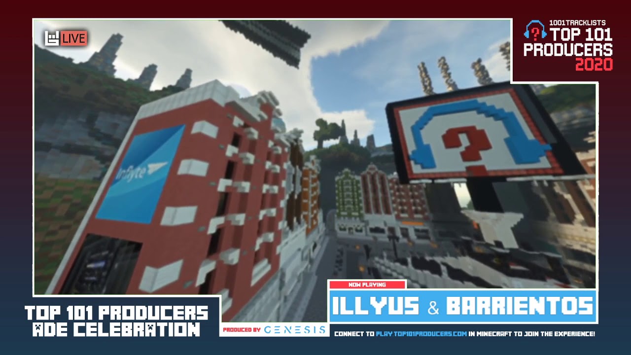 Illyus & Barrientos - LIVE @ Top 101 Producers 2020 Minecraft Festival | Club Stage