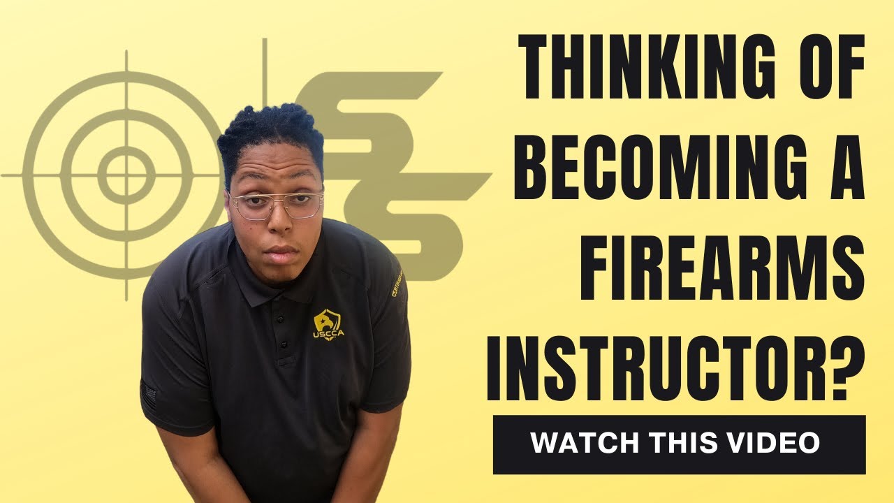 Thinking about becoming a firearms instructor? Watch this!