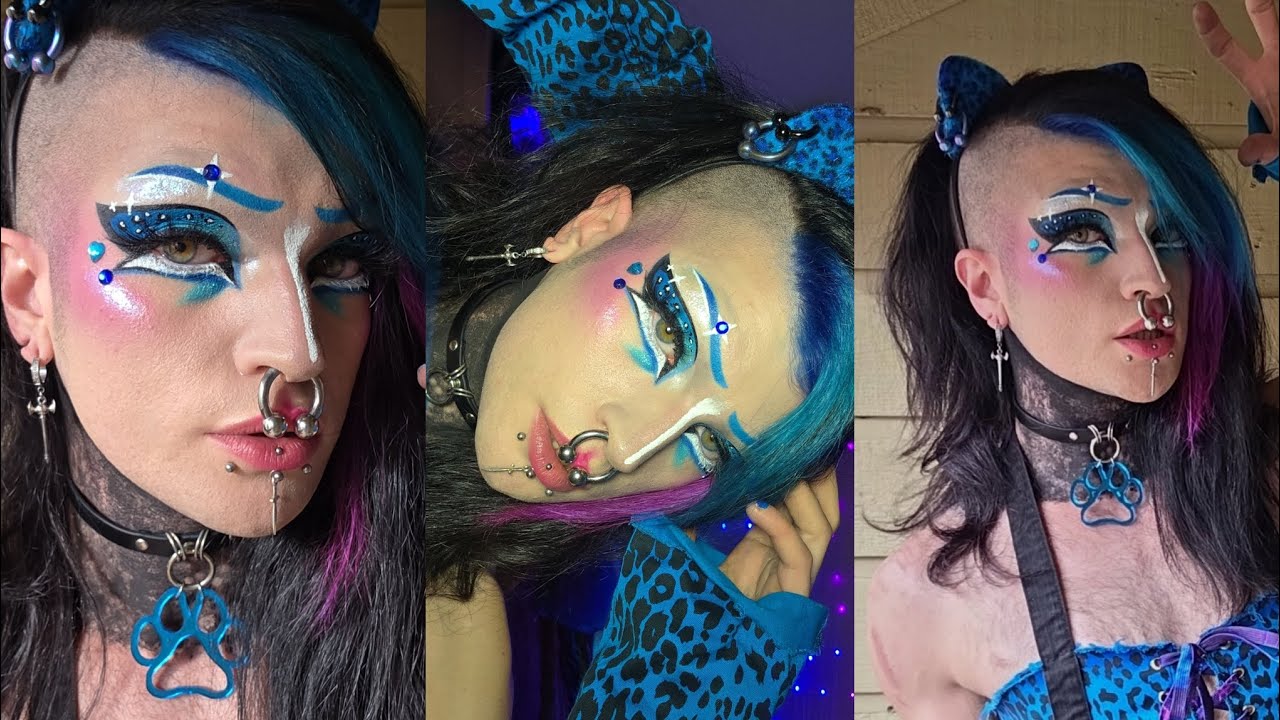 How I Do My Gyaru Inspired Nose Highlight and Contour! 🩵🐾