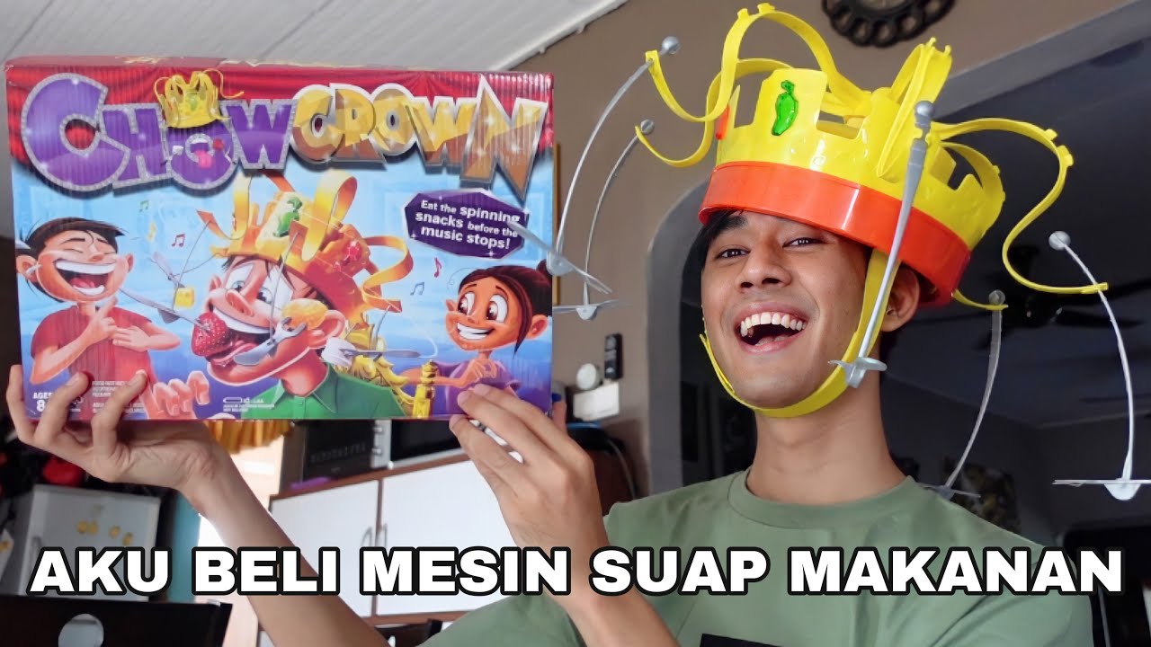 AKU BELI MESIN SUAP MAKANAN 😂