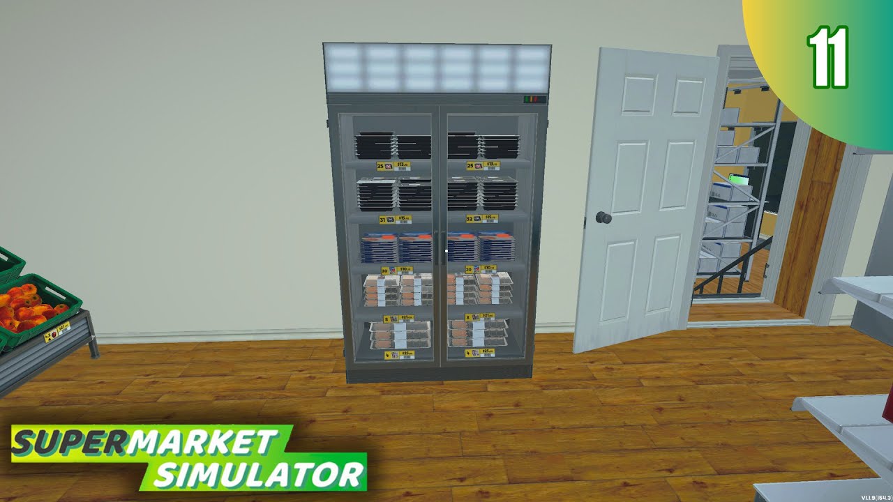 O Mercado Evoluiu! Agora Vendemos Carne e Sushi 🍖🍣 | Supermarket Simulator