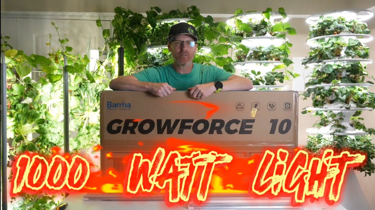 1000 Watt Barrina GrowForce BG10 LED Grow Light | Boost Your Indoor Garden