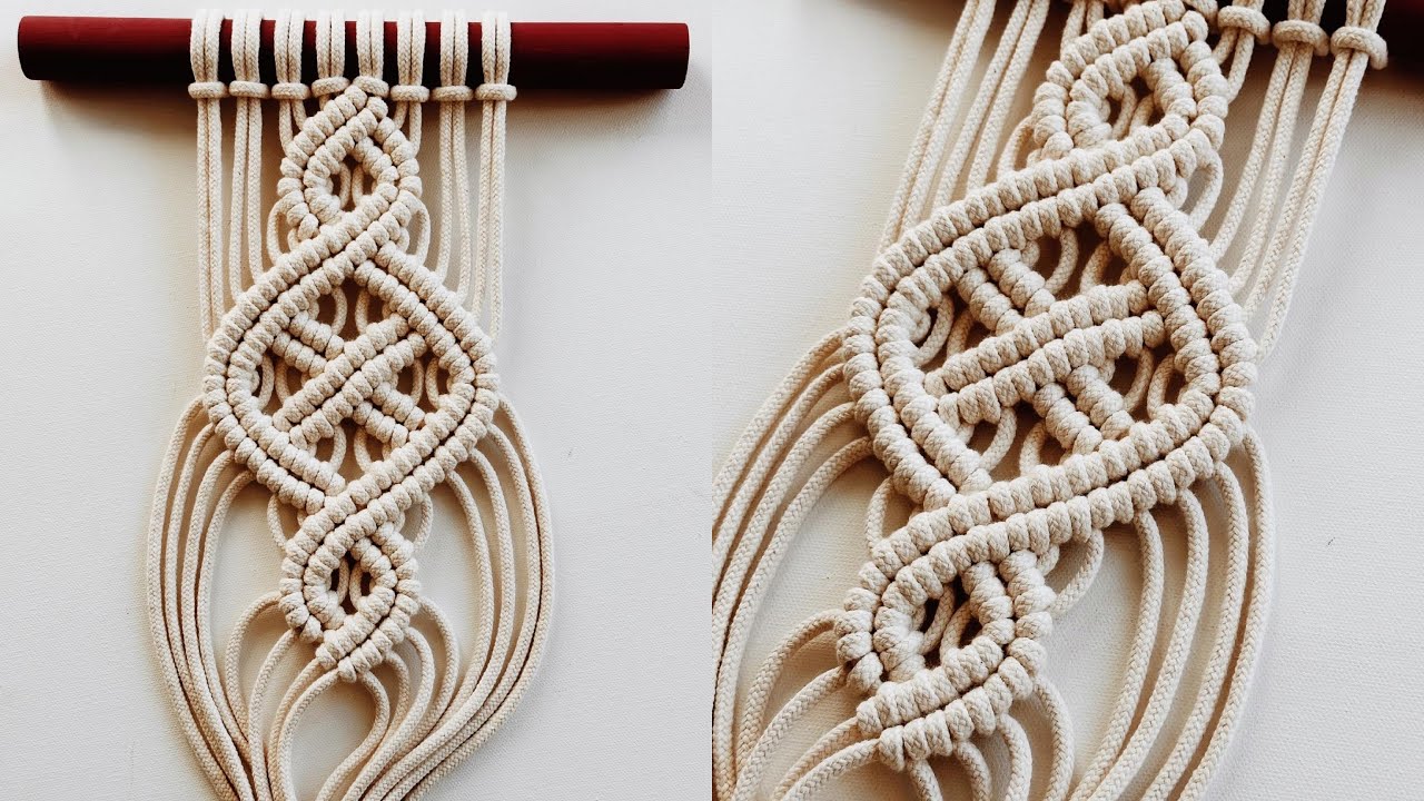 DIY: Macrame PATTERN for beginners