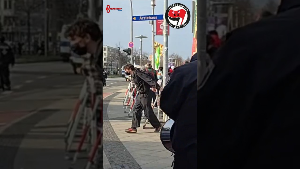 💥AntiFa-Sport&uuml;bung😂DAS darf niemand sehen🤡#beobachterlive