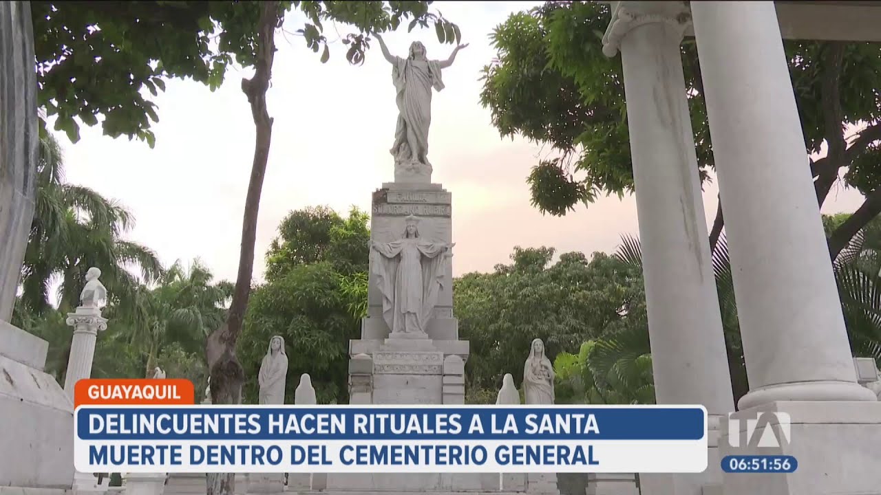 Alerta y temor por rituales en cementerios de Guayaquil