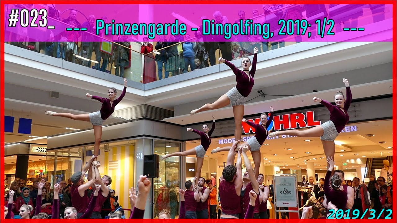 #023_Schautanz-2019, 1/2; Prinzengarde-Dingolfing ...