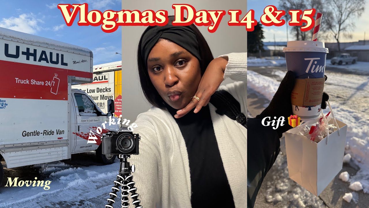 Vlogmas Day 14 & 15: Finally got a bed, opening Christmas gifts, #livingalonediaries 