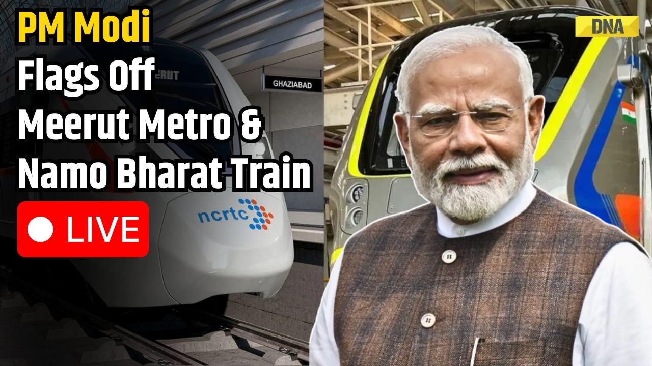 PM Modi LIVE: Meerut Metro, Namo Bharat Train Flag Off At Shatabdi Nagar Namo Bharat Station