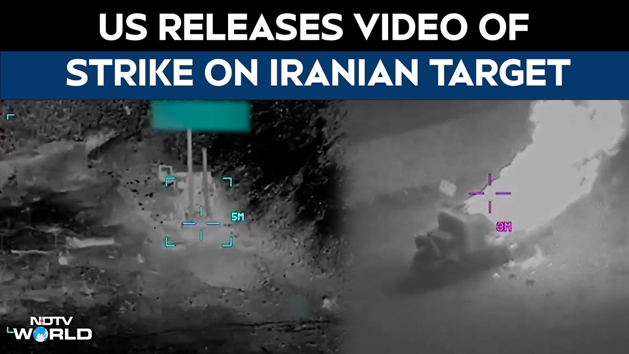 Iran News | US Unleashes 'Epic Fury' on Iran, Releases Strike Footage