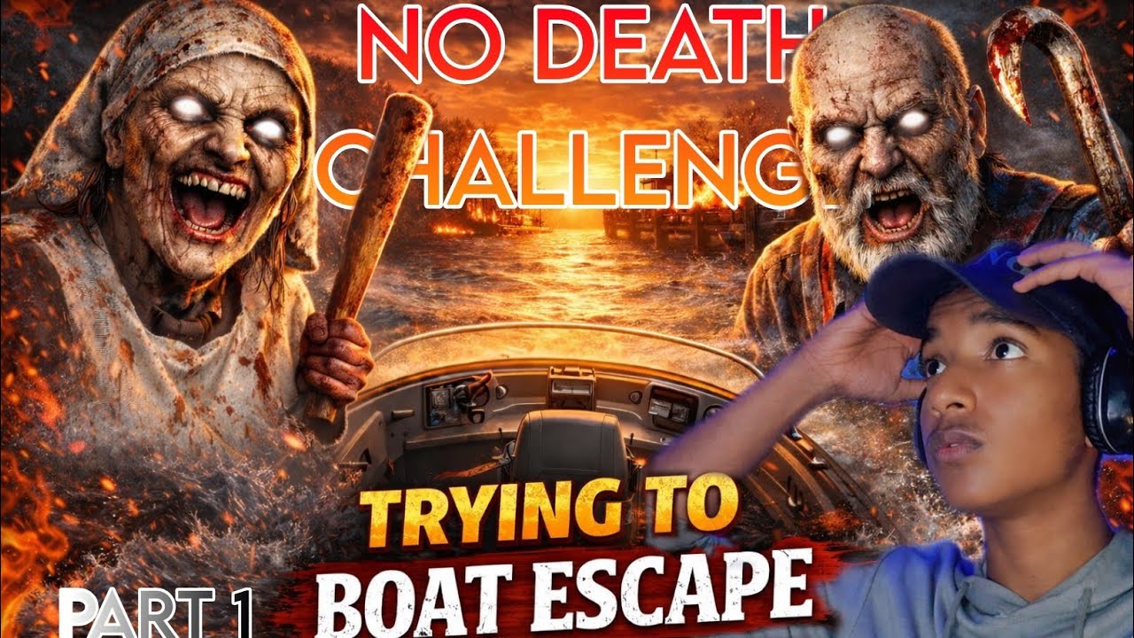 NO DEATH Boat Escape Challenge… FAILED 😱 | Granny Chapter 2