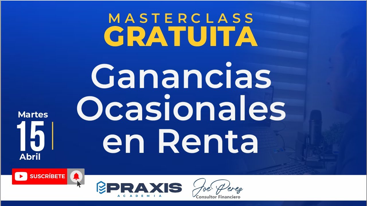 GANANCIAS OCASIONALES EN RENTA