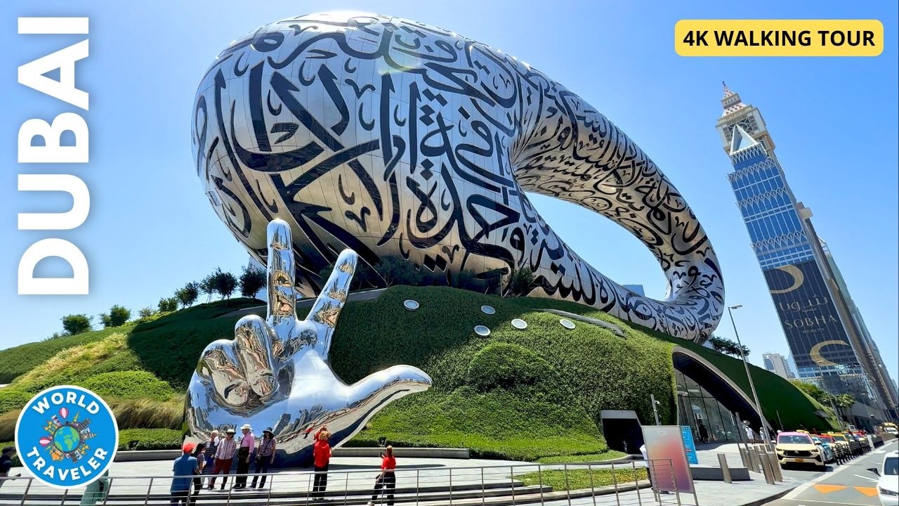 Dubai 4K Walking Tour | Exploring the Modern Wonders of the City