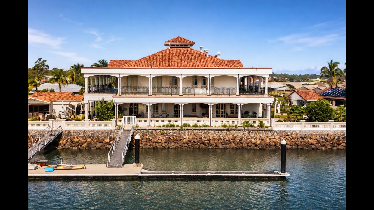 Redcliffe to Nudgee by Drone in 4K | Brisbane Coastline, Piers, Yachts & Spanish Architecture.