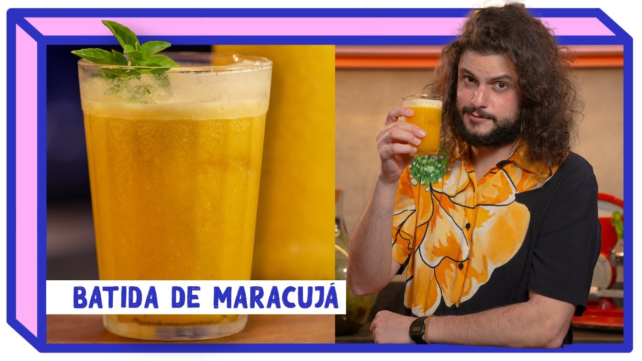 BATIDINHA DE MARACUJÁ | Temporada de Drinks | Mohamad Hindi