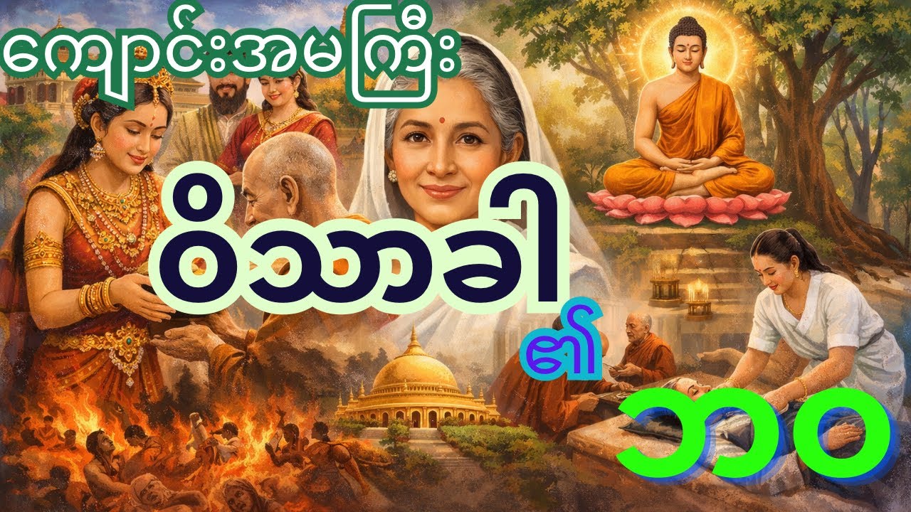 ဒေါက်တာအရှင်ကုမာရ ဟောကြားတော်မူသော ဝိသာခါ၏ ဘဝ တရားတော်
