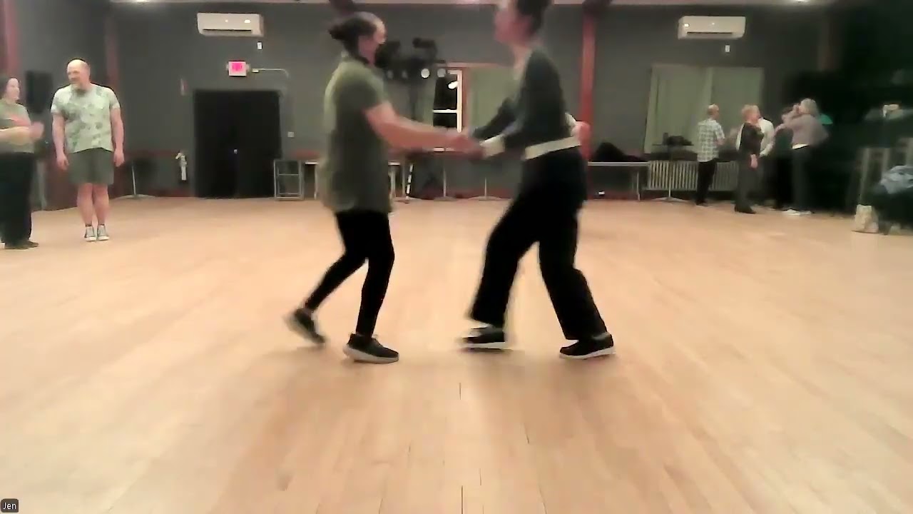 B class recap 2/25/26 - sugar push and on-the-spot tuck turns with 2-hand hold