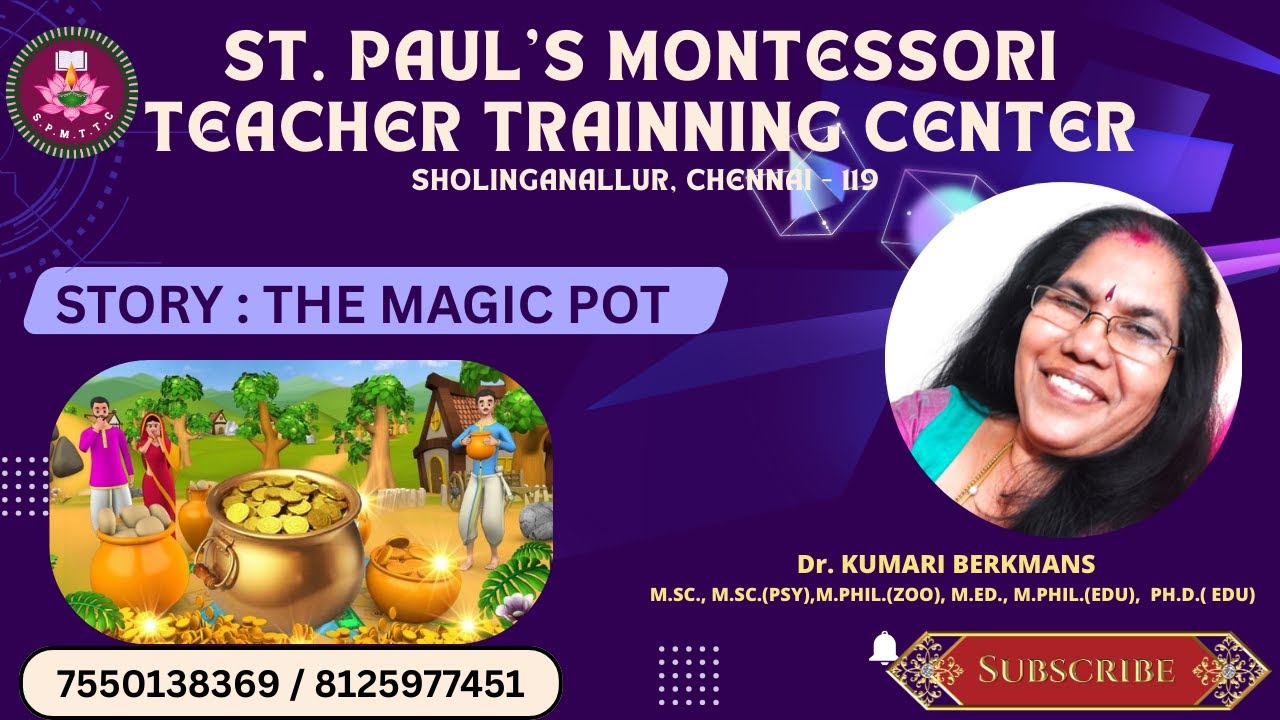 STORY TELLING // St. PAUL'S MONTESSORI TEACHER TRAINING CENTRE