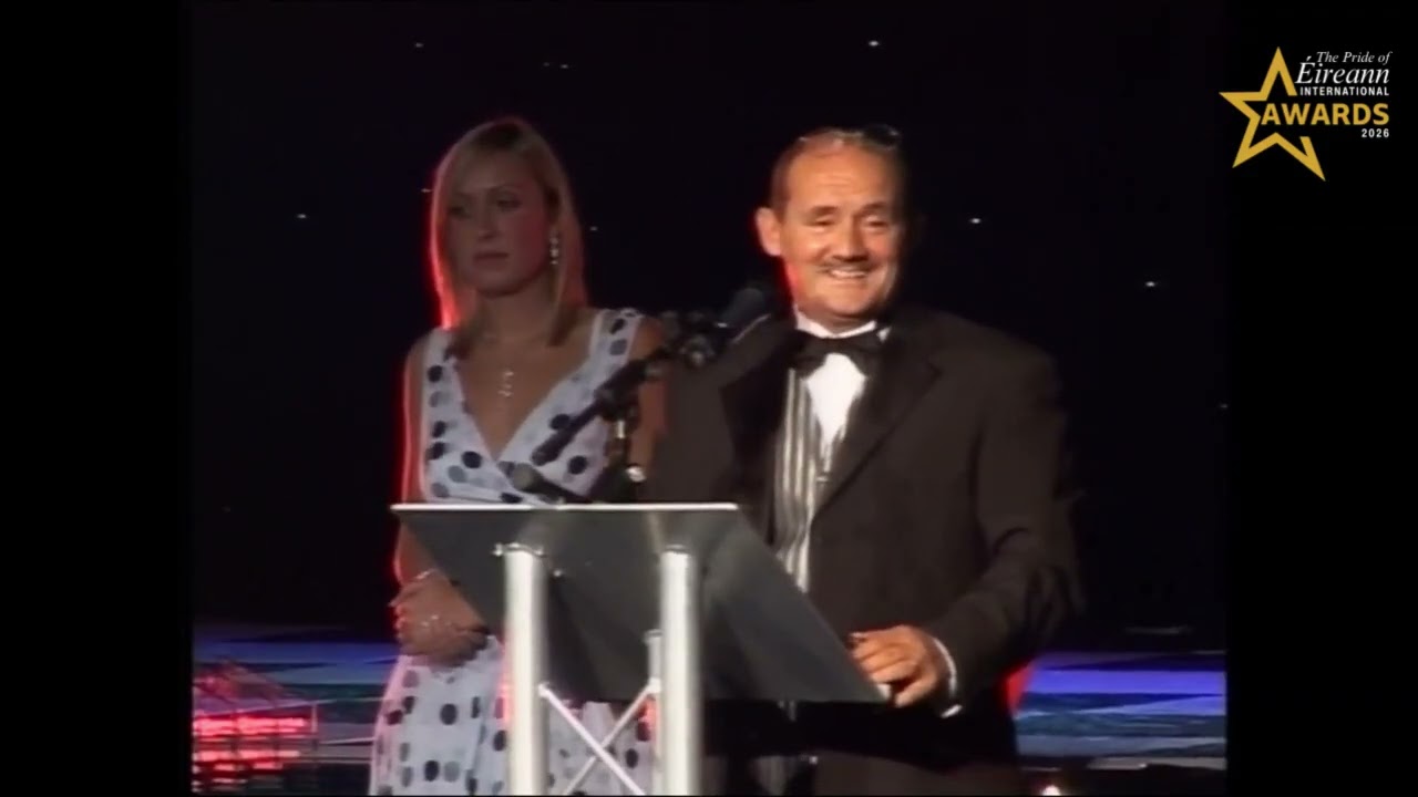 Brendan O'Carroll & Mrs brown boys  Pride of Eireann Award