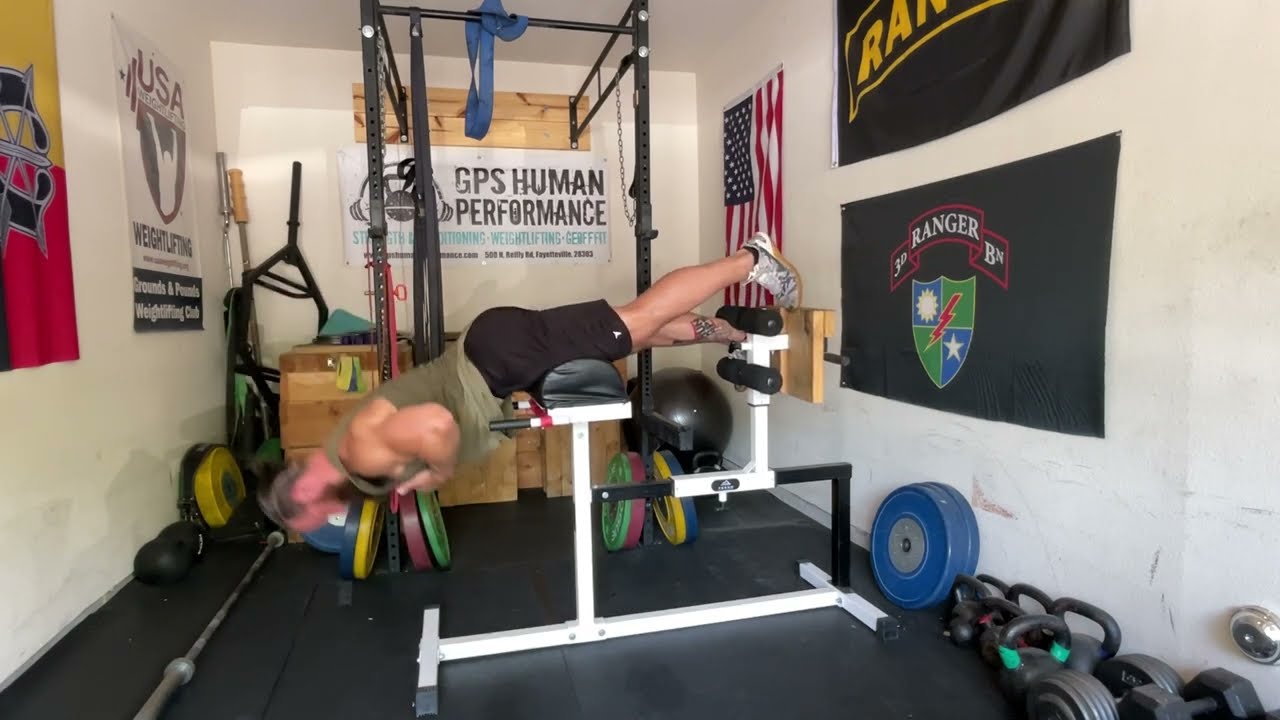 Single Leg GHD Back Extension | GPS Human Performance