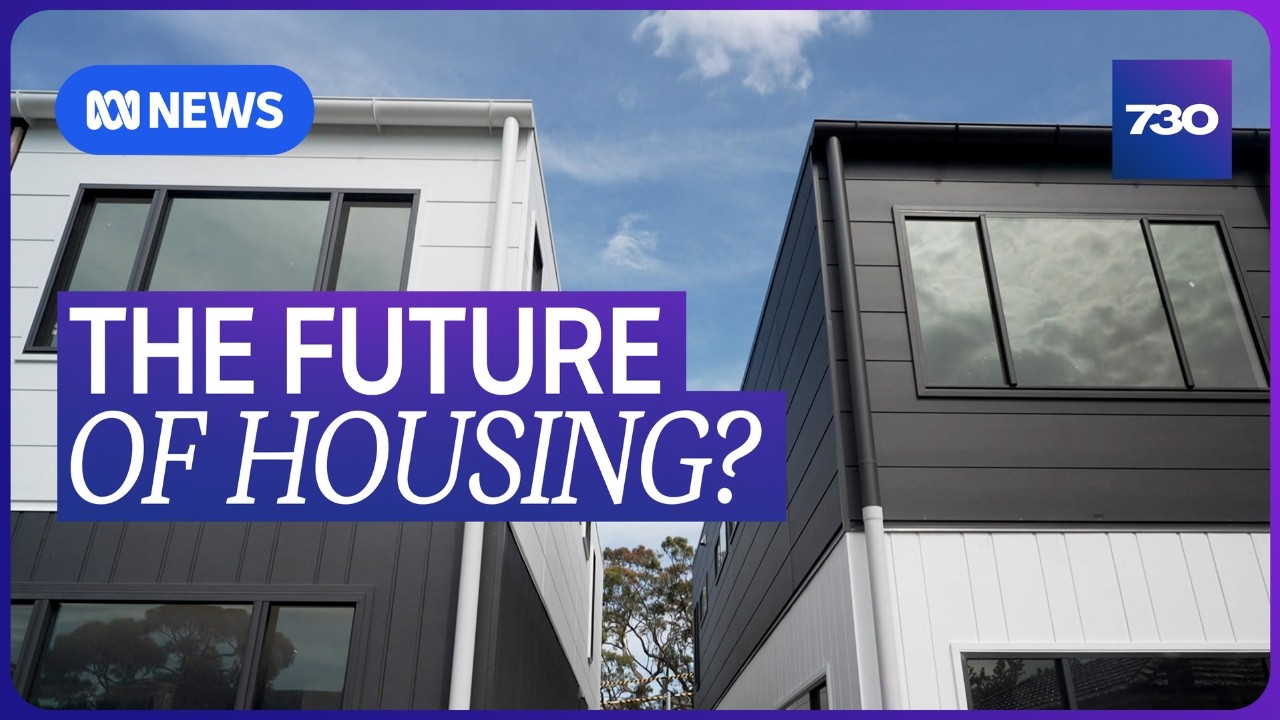 The houses built like Lego | 7.30