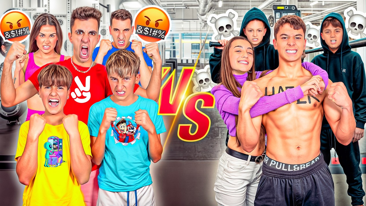 NOS ENFRENTAMOS vs LOS HATERS EN UN GIMNASIO…**quien ganará?**